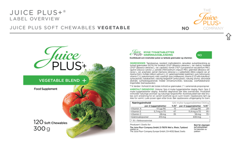 Fruit & Vegetable Blend Chewables (Healthy Starts 4-17)